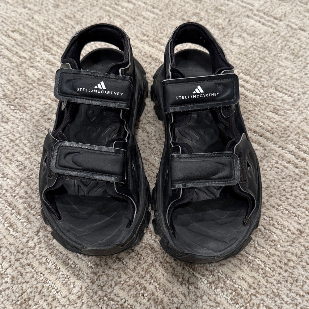 Adidas Stella McCartney Black Sandals